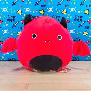 Squishmallow Dante the Bat & Tally the Cat 12" Halloween Flipamallow Plush NWT